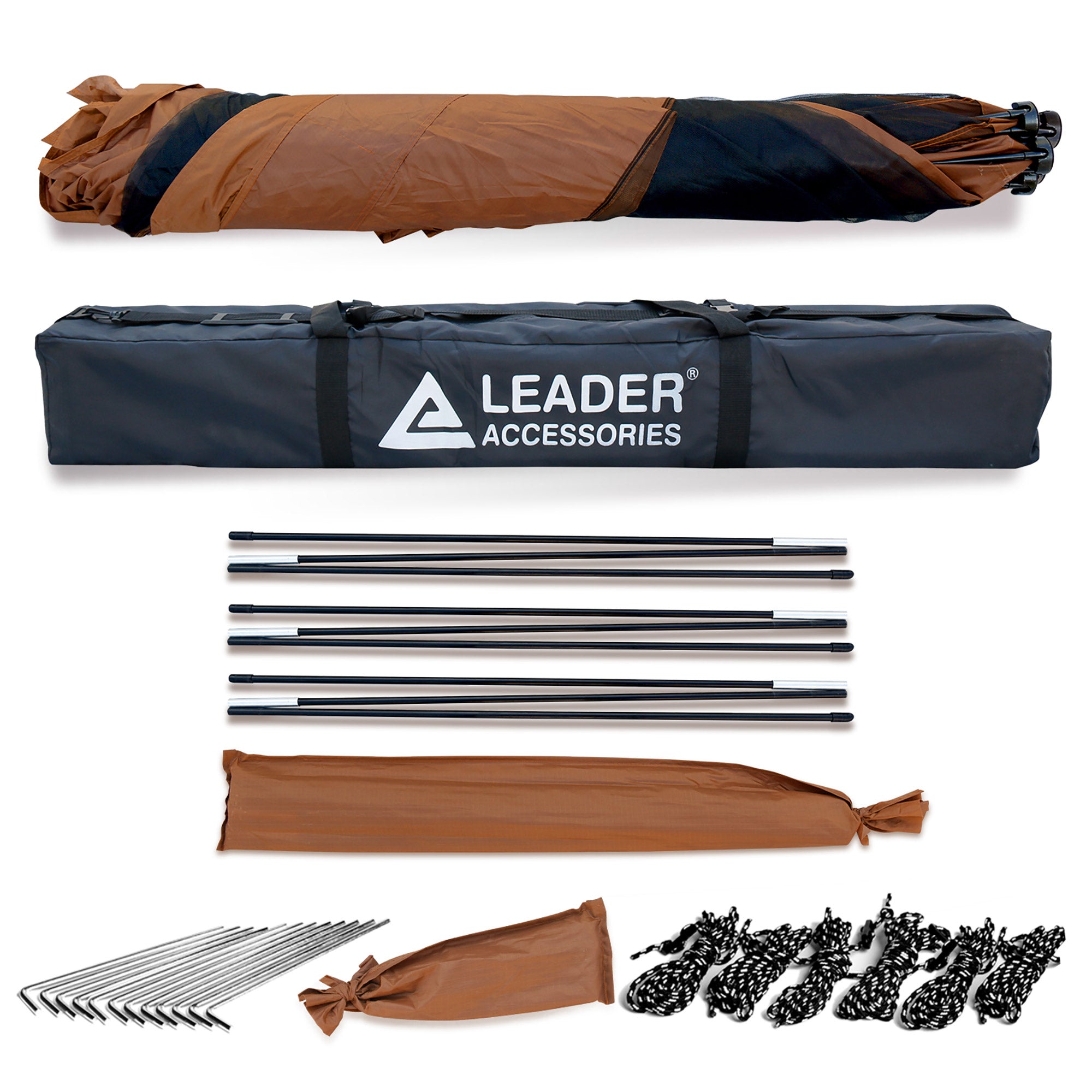 leader-accessories-6-sided-pop-up-camping-gazebo-11-5-x11-5-instant-canopy-shelt image 3