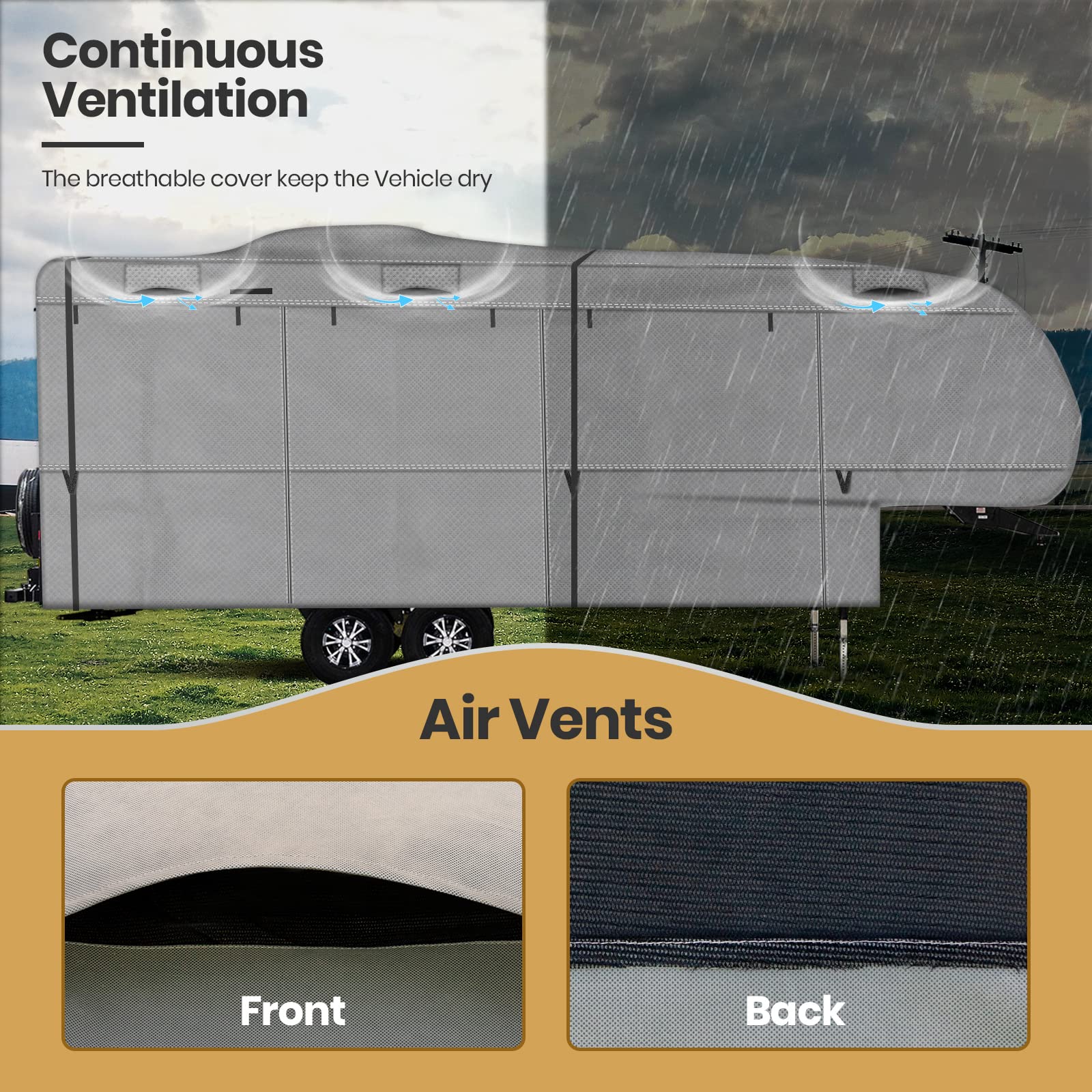 leader-accessories-new-upgraded-easy-setup-5th-wheel-rv-cover-fits-26-41-lengths image 5