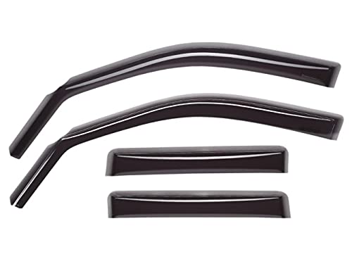 weathertech-side-window-deflectors-for-ford-f-150-f-250-f-350-f-450-crew-cab-fro image 6