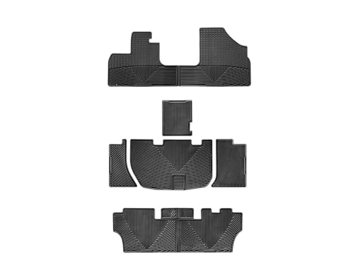 weathertech-all-weather-floor-mats-for-honda-odyssey-full-set-w48-w159-w160-blac image 6