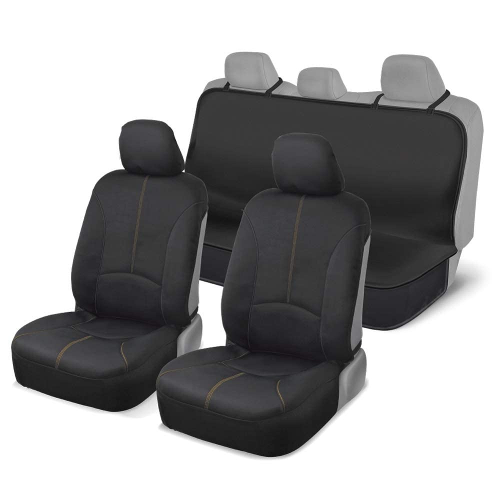 motor-trend-spillguard-waterproof-neoprene-seat-cover-set-front-and-rear image 8