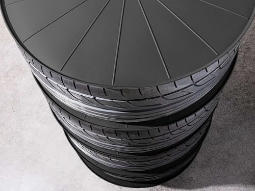 weathertech-wheelstacker-24-wheel-stacker-ring-set-of-4-tpe-storage-for-tires-an image 7