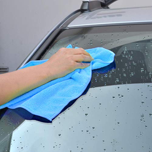 motor-trend-blue-microfiber-cleaning-cloths-8-pack-15-5-x-11-5 image 6