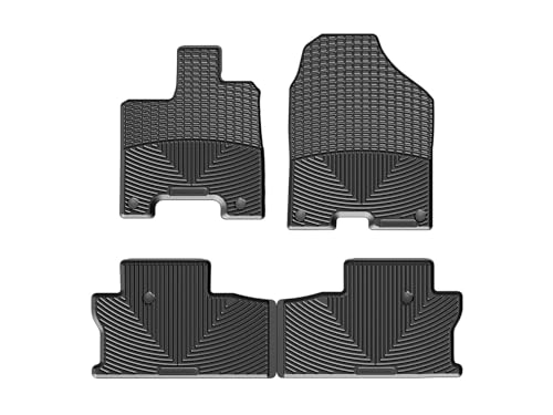 weathertech-all-weather-floor-mats-for-honda-ridgeline-2017-2026-1st-2nd-row-bla image 8