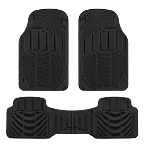 bdk-proliner-3-piece-heavy-duty-rubber-floor-mats-universal-fit-front-rear-all-w image 8