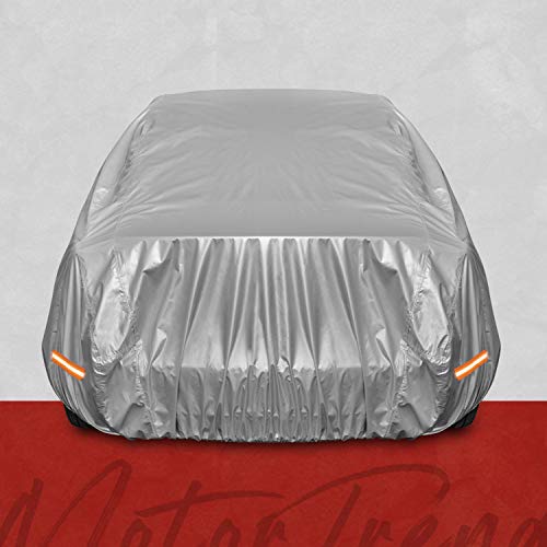 motor-trend-6-series-heavy-duty-waterproof-car-cover-small-all-weather-protectio image 8