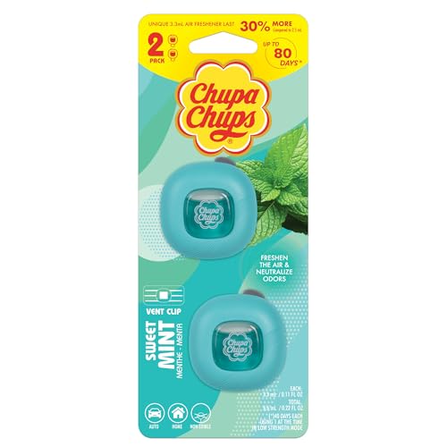 chupa-chups-car-air-freshener-sweet-mint-2-pack-by-bdk image 7