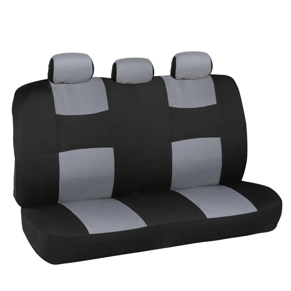 bdk-gray-deluxe-low-back-front-seat-covers-rear-bench-cover-for-honda-accord-ful image 3