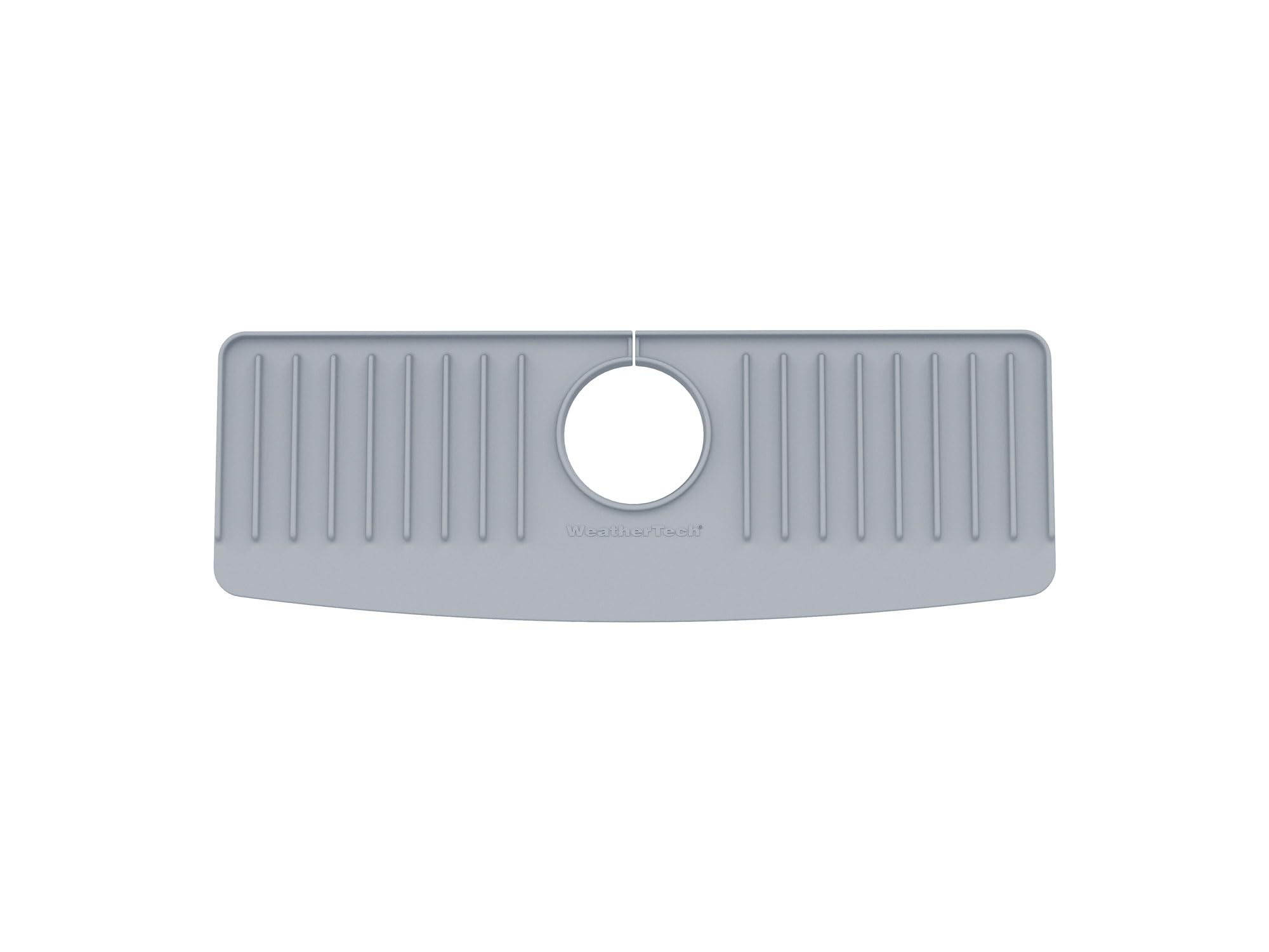weathertech-faucetmat-light-grey-pebble-countertop-protector-for-kitchen-bathroo image 1