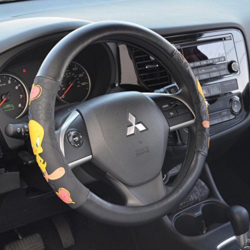bdk-universal-fit-warner-brothers-tweety-steering-wheel-cover image 7