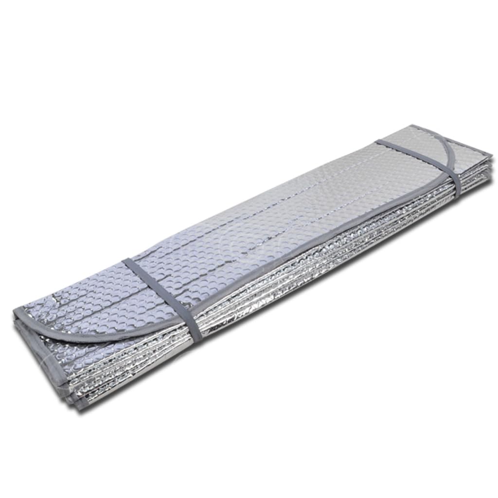 bdk-standard-windshield-sun-shade-57-x-24-accordion-folding-uv-protection-for-ca image 2