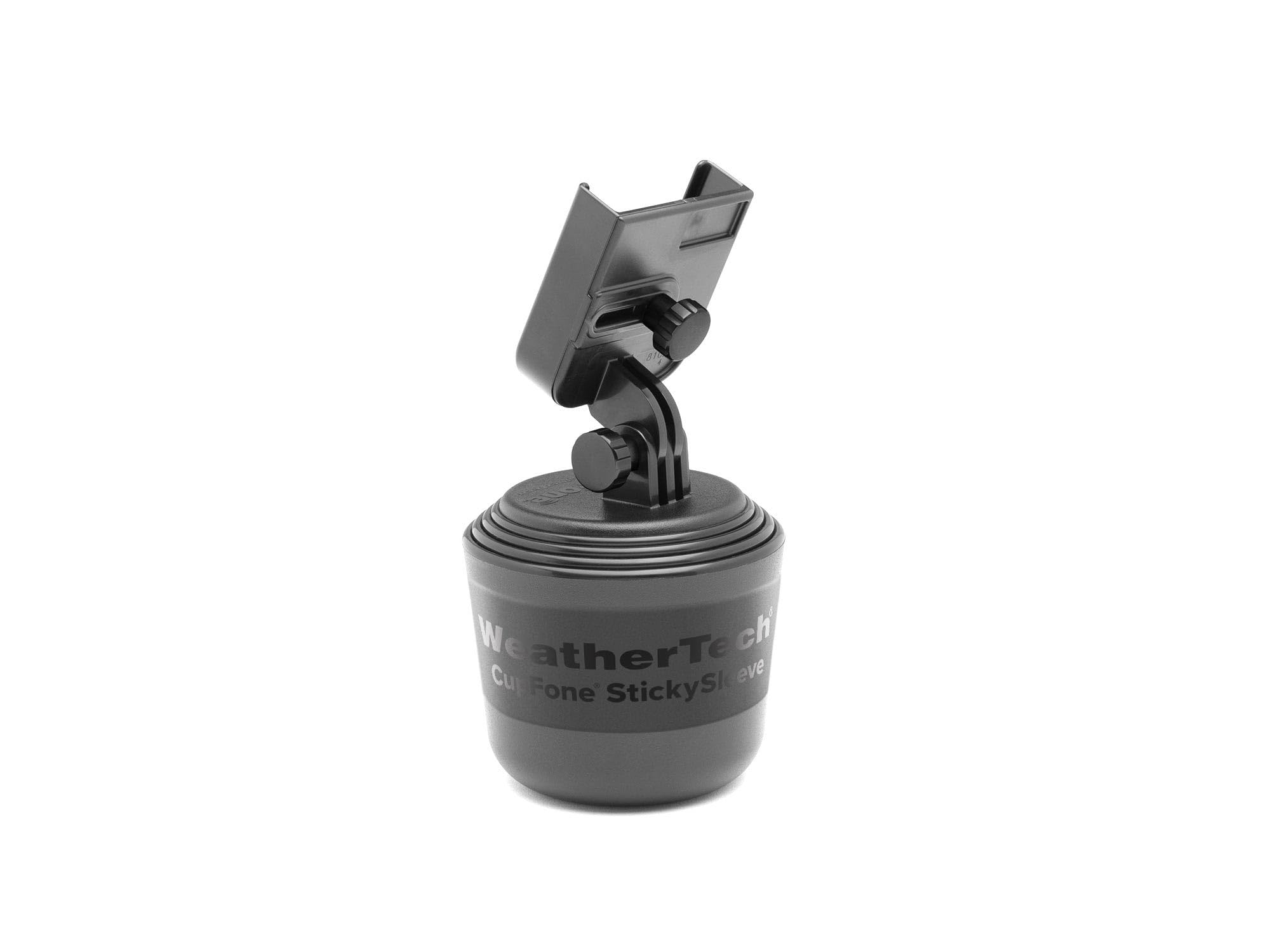 weathertech-cupfone-universal-cup-holder-phone-mount-for-cars-adjustable-secure- image 1