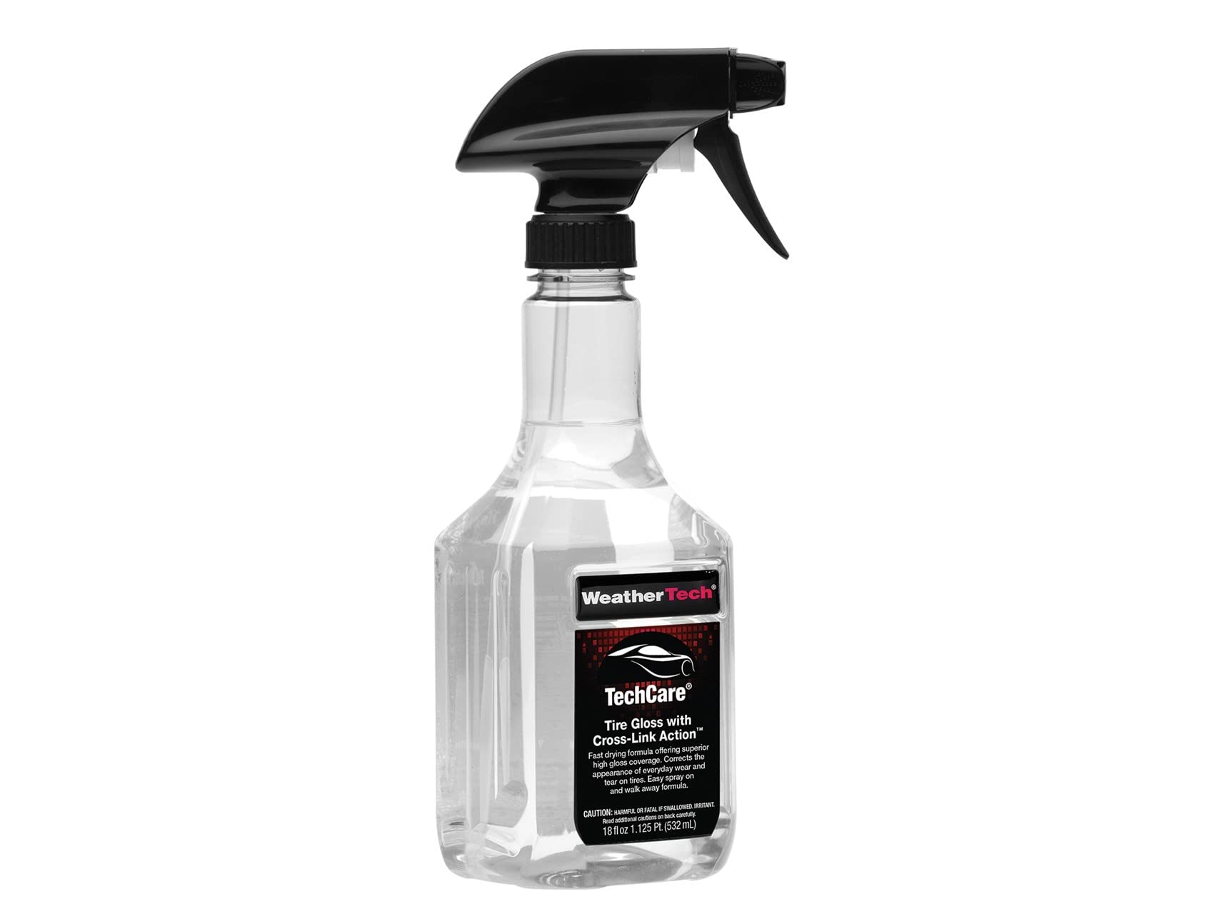 weathertech-techcare-tire-gloss-cross-link-action-18oz-extreme-shine-matte-optio image 1