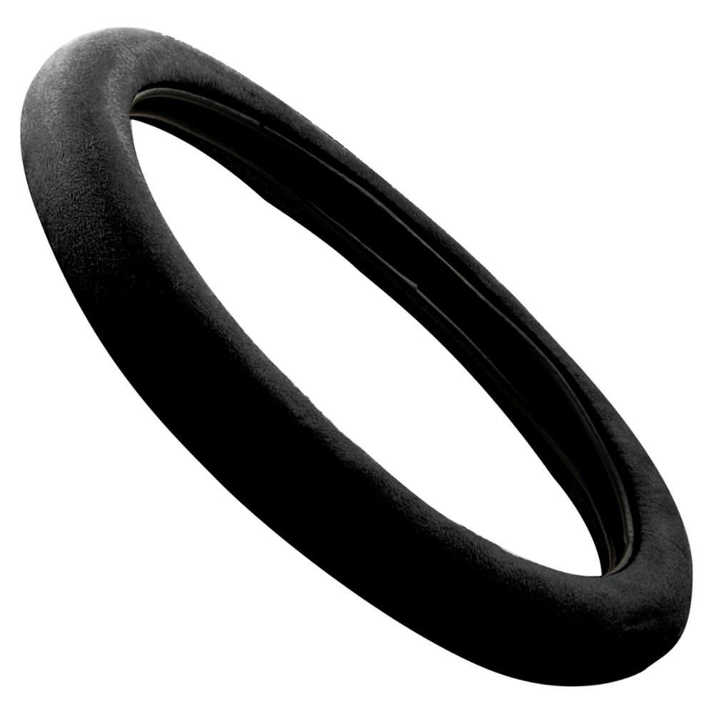 bdk-ergonomic-leather-grip-steering-wheel-cover-with-plush-memory-foam-black-fit image 6