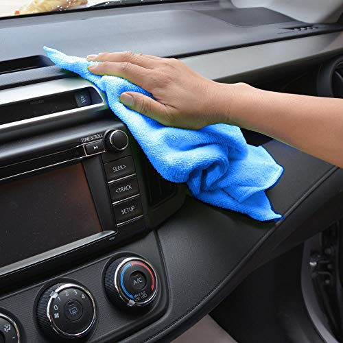 motor-trend-blue-microfiber-cleaning-cloths-8-pack-15-5-x-11-5 image 5