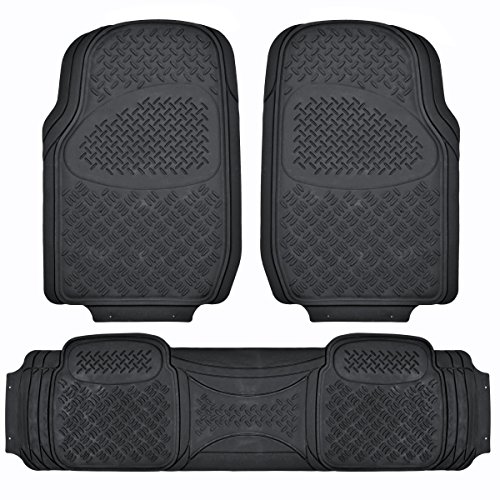bdk-pro-grid-contour-liners-heavy-duty-rubber-floor-mats-for-car-suv-truck-van-u image 8