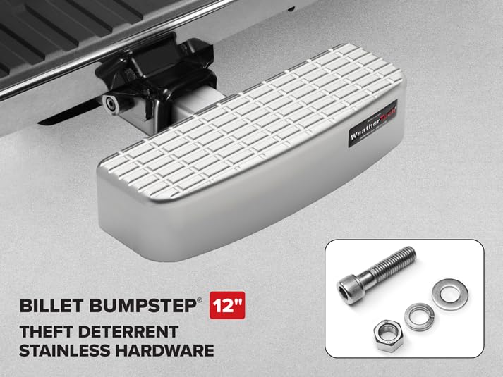 weathertech-billet-bumpstep-solid-billet-aluminum-step-for-2-receivers image 8