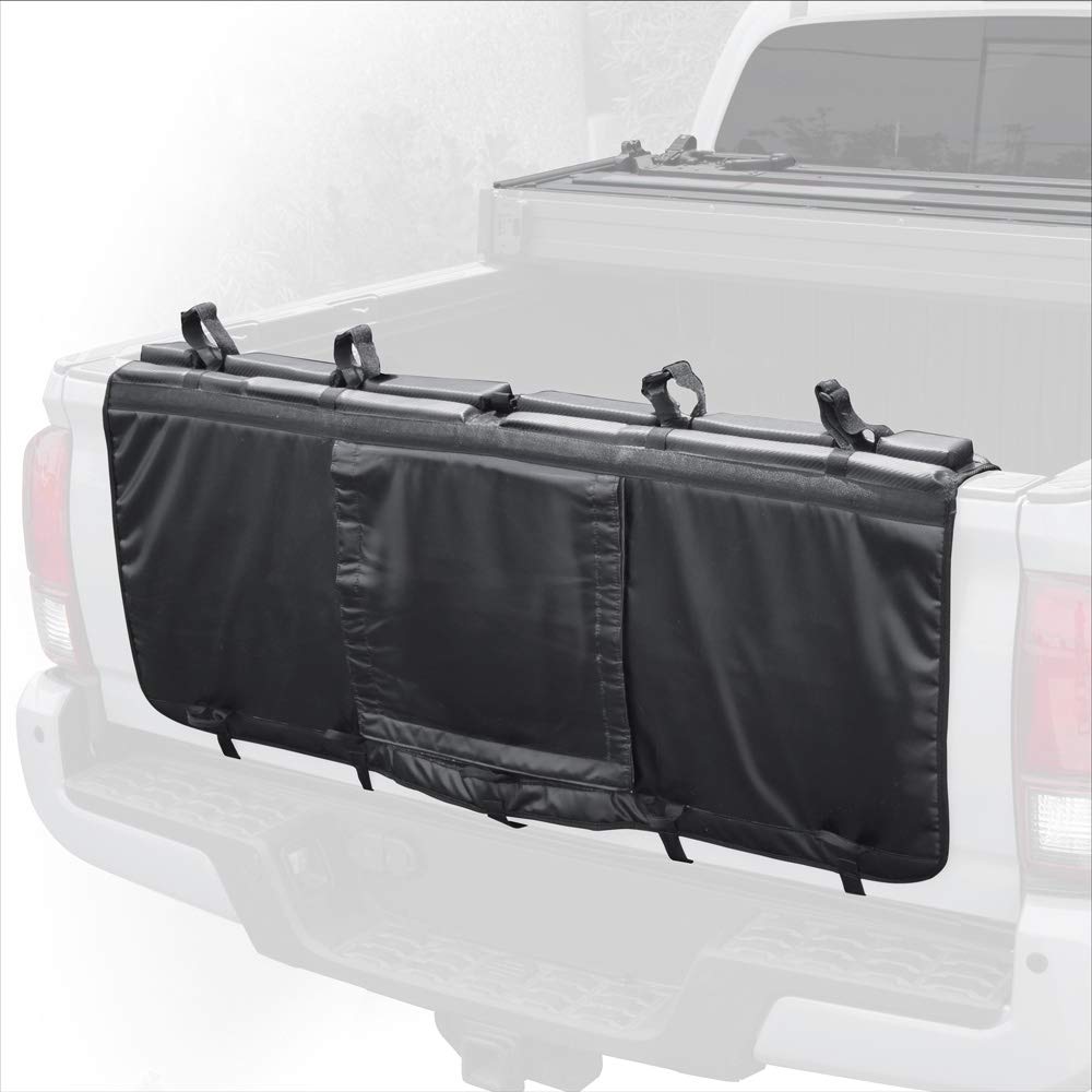 motor-trend-truck-tailgate-pad-for-bicycles-48-x-18-heavy-duty-1-foam-clear-back image 1