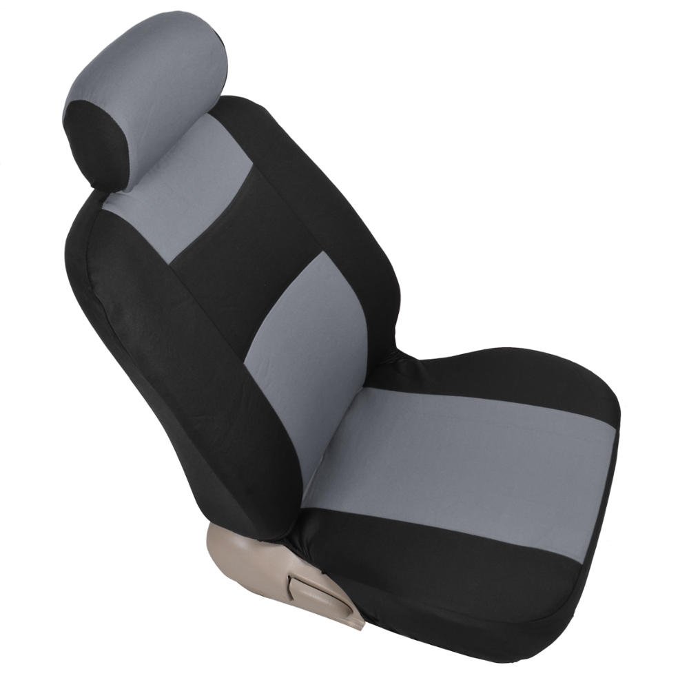 bdk-gray-deluxe-low-back-front-seat-covers-rear-bench-cover-for-honda-accord-ful image 7