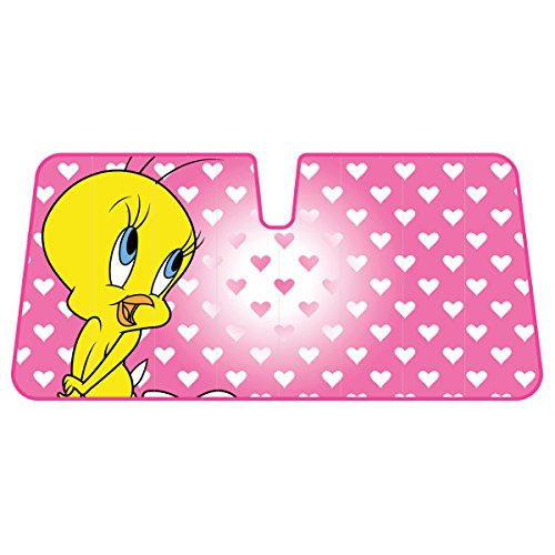 bdk-tweety-bird-officially-licensed-jumbo-accordion-folding-windshield-sun-shade image 6