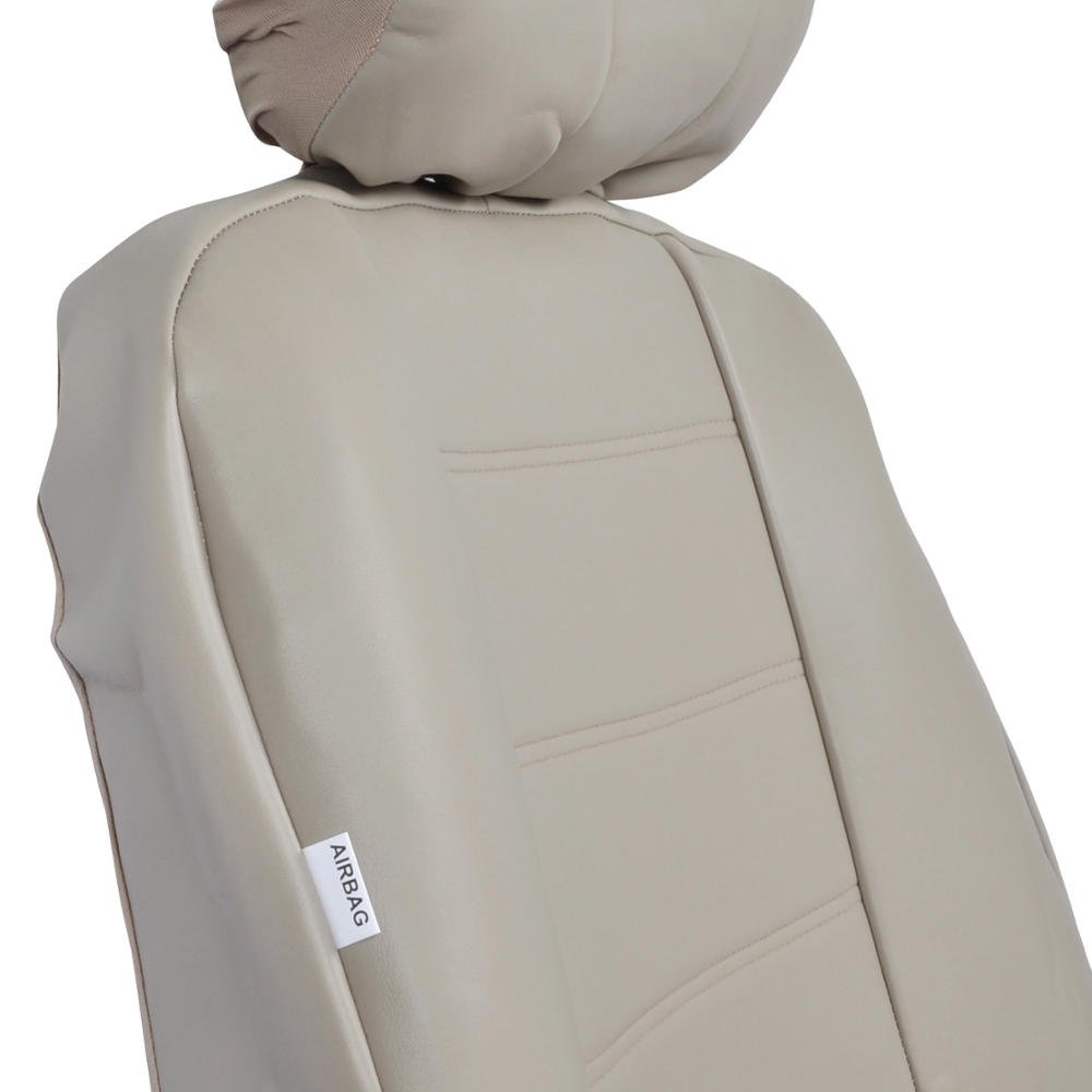 bdk-carxs-beige-faux-leather-front-seat-covers-4-piece-soft-stain-resistant-univ image 7