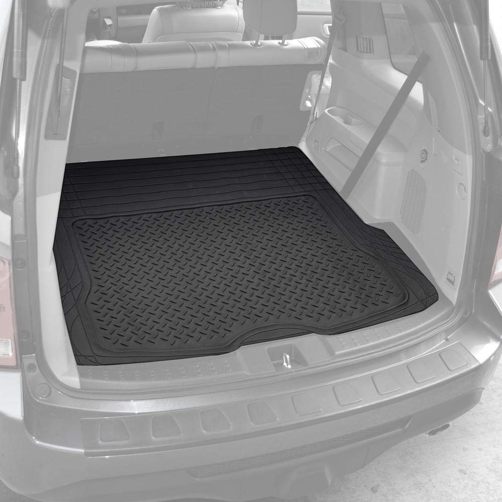 bdk-cat-camt-9014-4-piece-deep-dish-rubber-floor-mats-with-trunk-liner image 7