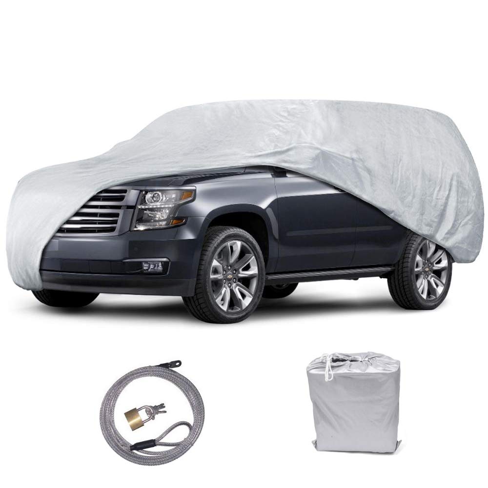motor-trend-all-season-car-cover-for-large-vehicles-waterproof-heavy-duty-outdoo image 8