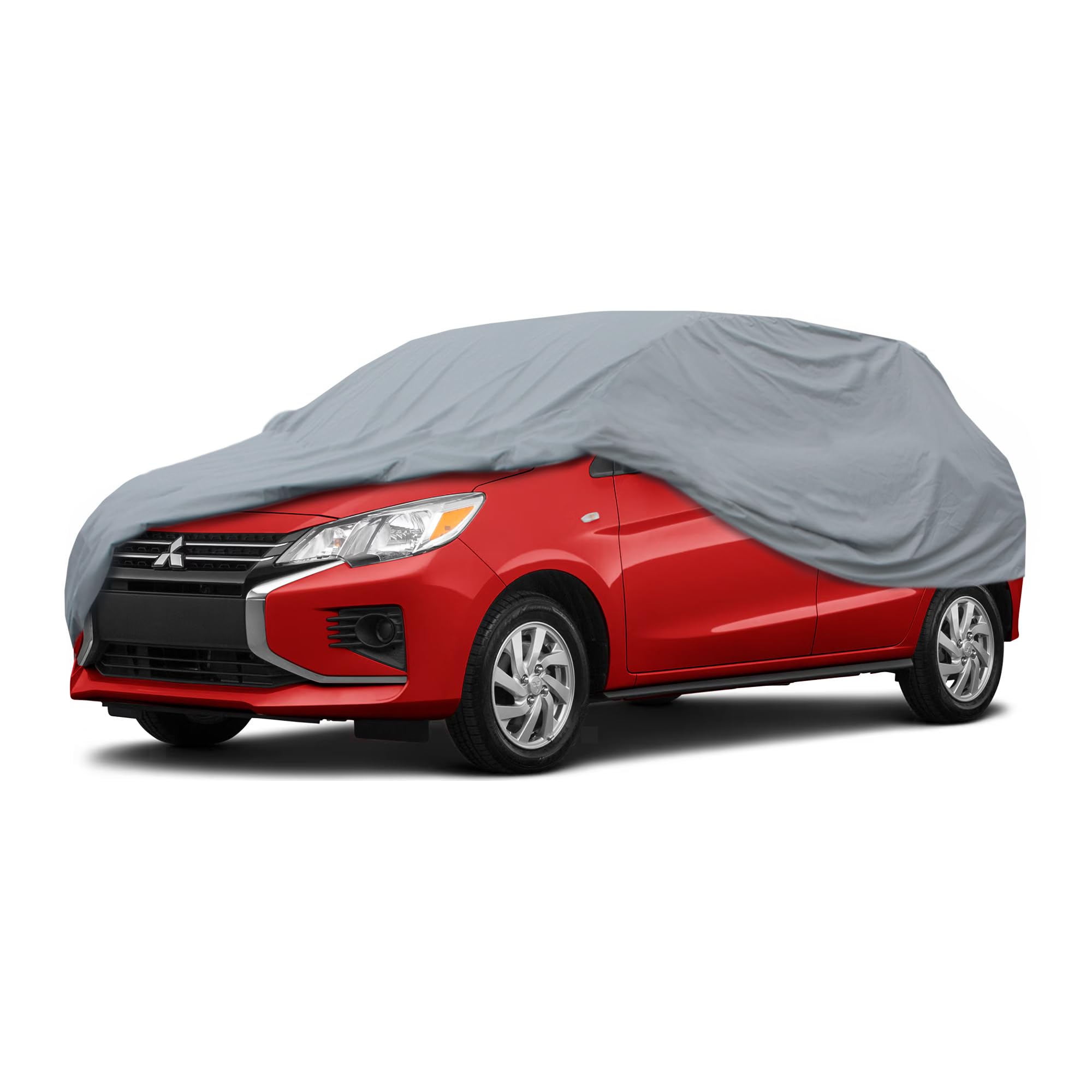 motor-trend-4-series-lightweight-car-cover-for-mitsubishi-mirage-1978-2025-breat image 1