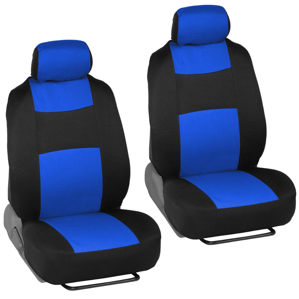 bdk-polypro-full-car-seat-cover-set-with-4-piece-metallic-floor-mats-universal-f image 2