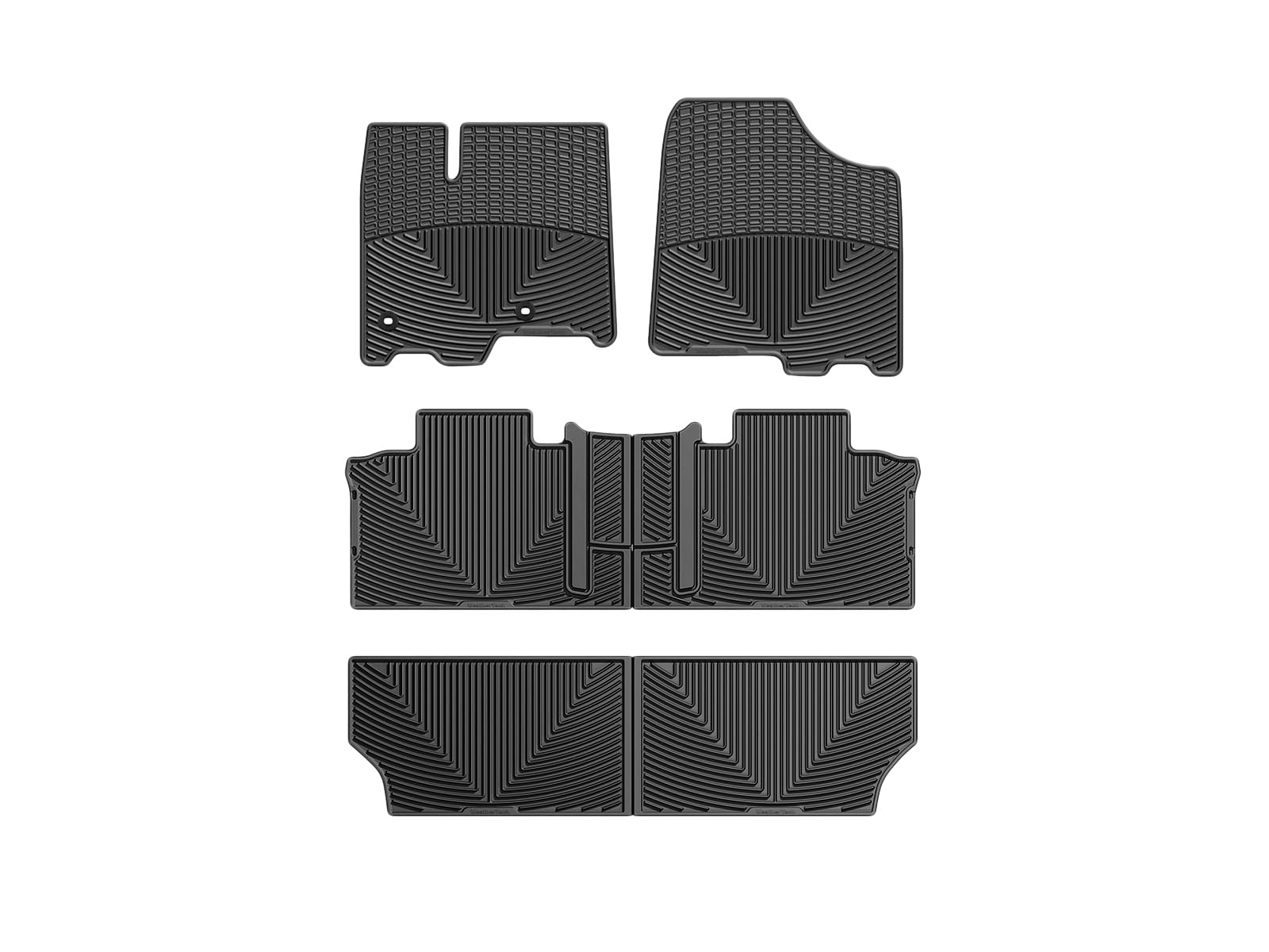 weathertech-all-weather-floor-mats-for-toyota-sienna-full-set-wtcg292244245-grey image 7