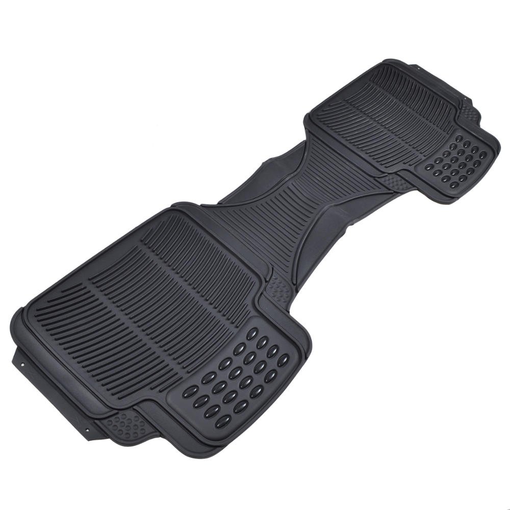 bdk-heavy-duty-rugged-rubber-rear-floor-mats-trimmable-all-weather image 3