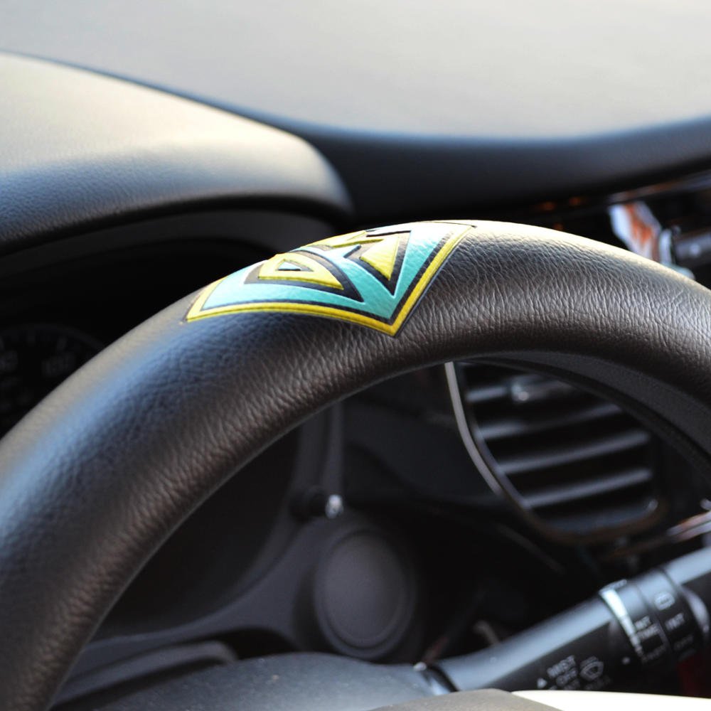 bdk-warner-brothers-scooby-doo-faux-leather-steering-wheel-cover-non-slip-ergono image 5