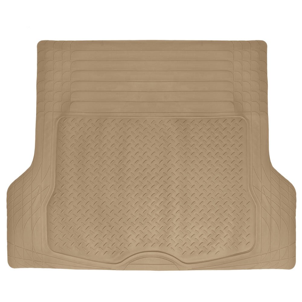 bdk-6-piece-beige-heavy-duty-rubber-car-floor-mats-trimmable-all-weather-set-for image 4