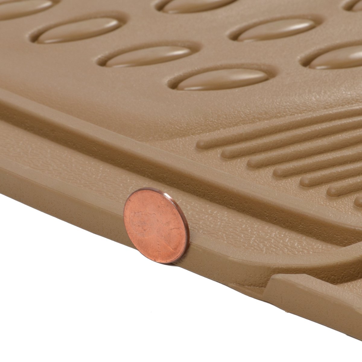bdk-proliner-all-weather-rubber-floor-mats-trunk-cargo-liner-4-piece-set-front-r image 4