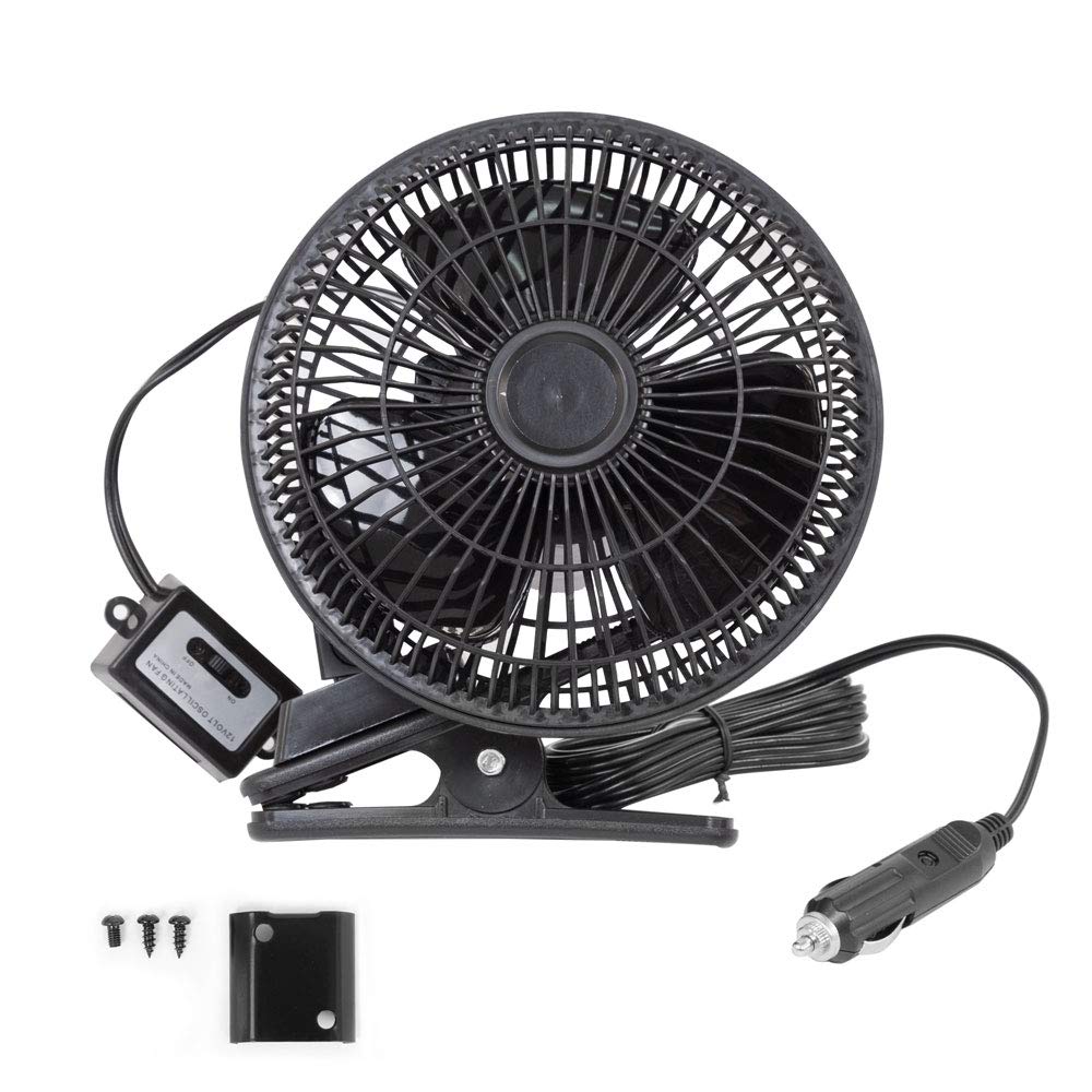 motor-trend-powerchill-12v-car-cooling-fan-with-oscillation image 2