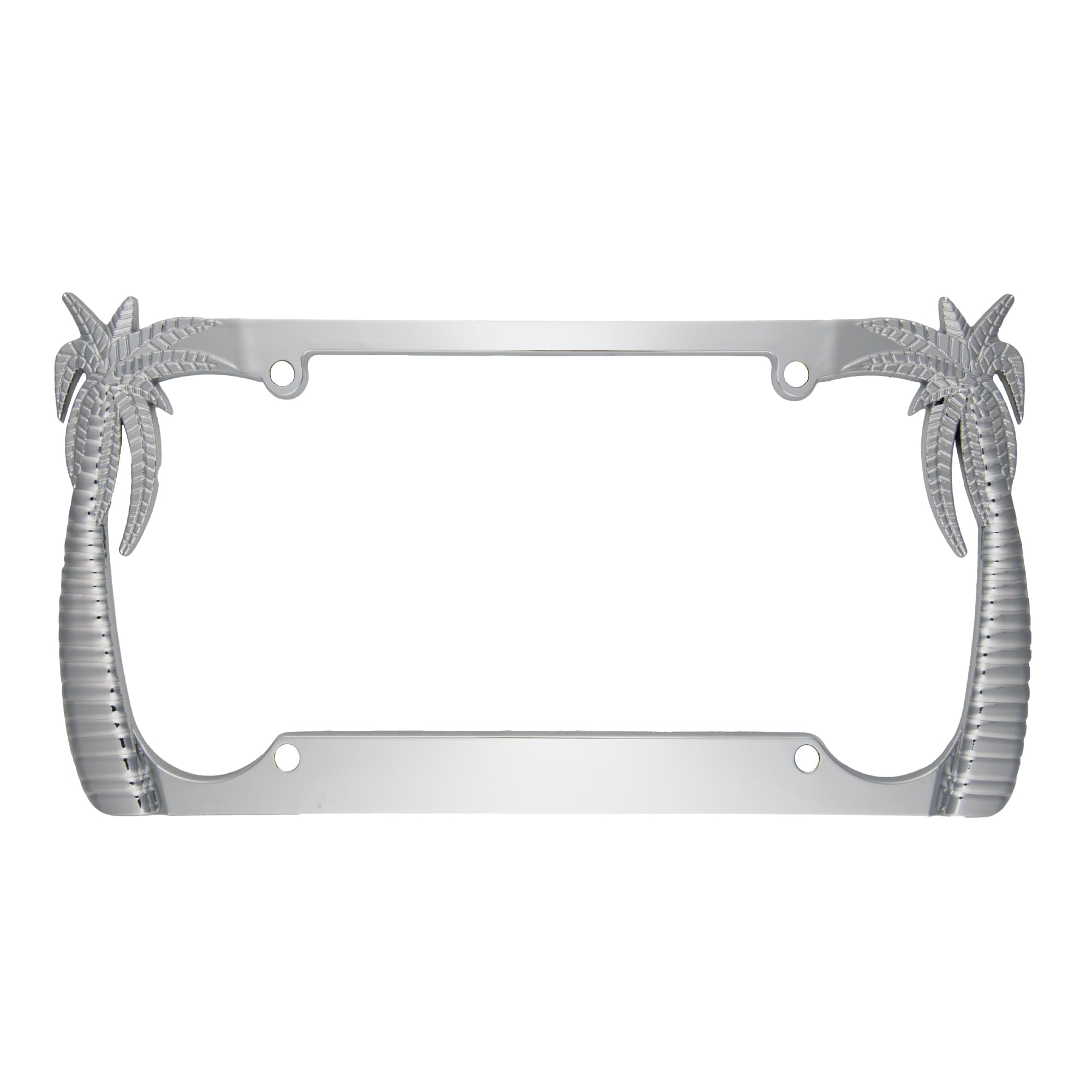 bdk-heavy-duty-rust-proof-stainless-steel-chrome-license-plate-frame-tropical-pa image 8