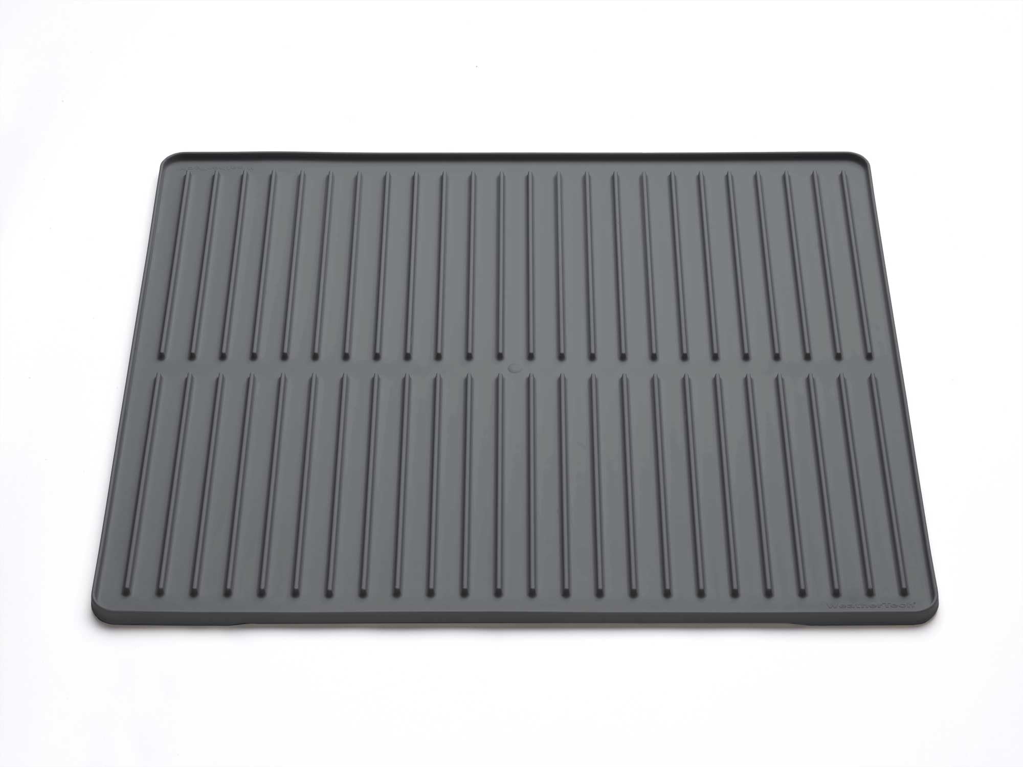 weathertech-dishmat-drip-dry-dish-drying-mat-16-x-18-slate image 1