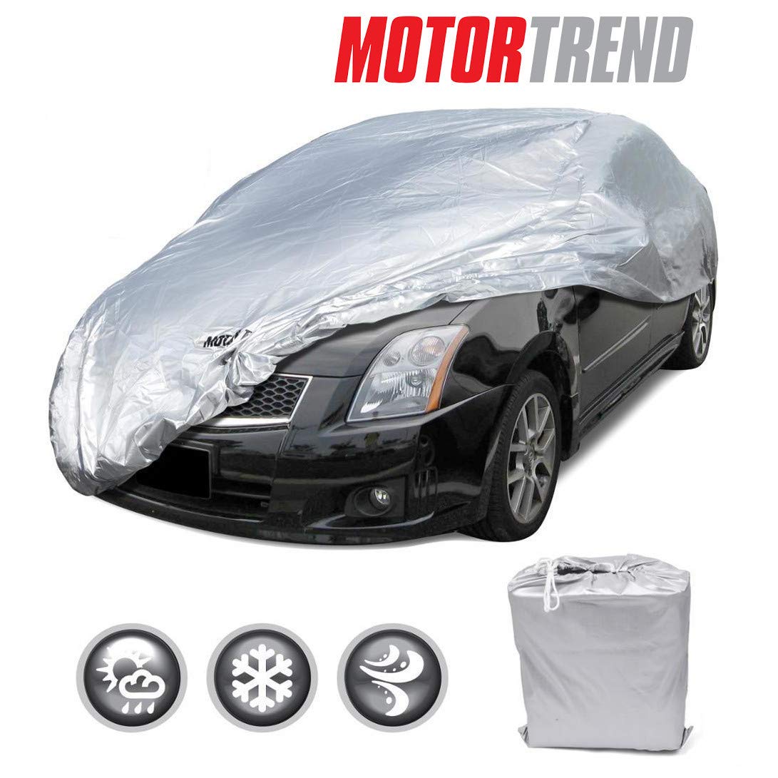 motor-trend-universal-fit-car-cover-x-large-water-resistant-all-weather-protecti image 2
