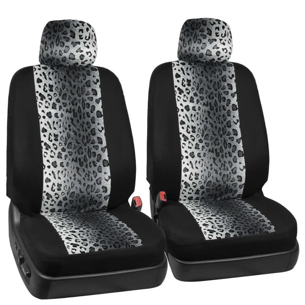 bdk-carxs-leopard-print-car-seat-covers-full-set-with-matching-seat-belt-pads-an image 4