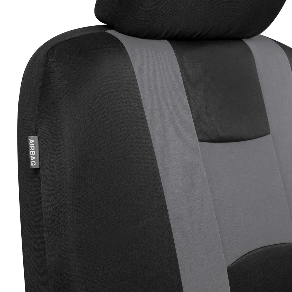 bdk-carxs-forza-series-full-set-seat-covers-with-floor-mats-light-gray image 3