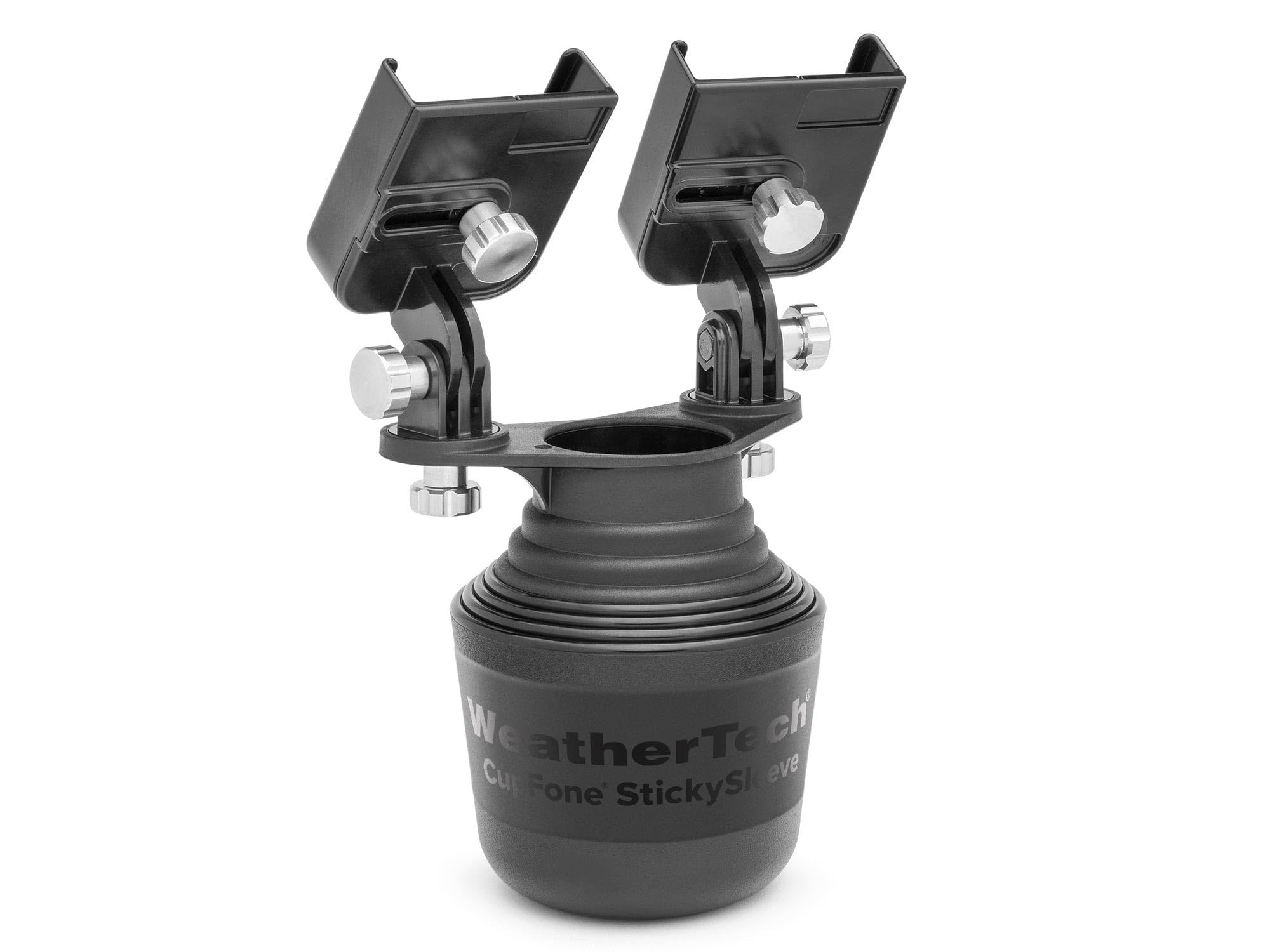 weathertech-cupfone-duo-universal-cup-holder-phone-mount-for-car-truck-adjustabl image 8
