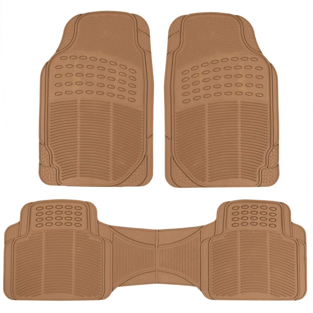 bdk-proliner-original-heavy-duty-rubber-floor-mats-front-rear-trunk-universal-fi image 1