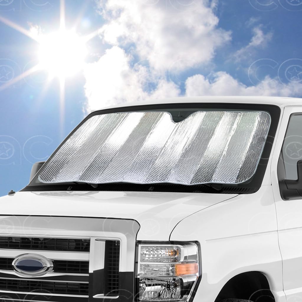 bdk-jumbo-windshield-sun-shade-65x27-accordion-fold image 8