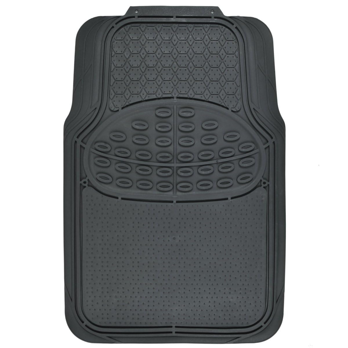 bdk-heavy-duty-2-tone-blue-black-metallic-car-floor-mats-4-piece-set image 6