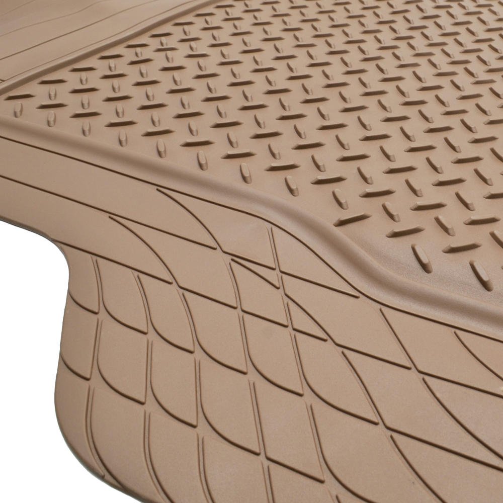 bdk-proliner-all-weather-rubber-floor-mats-trunk-cargo-liner-4-piece-set-front-r image 6
