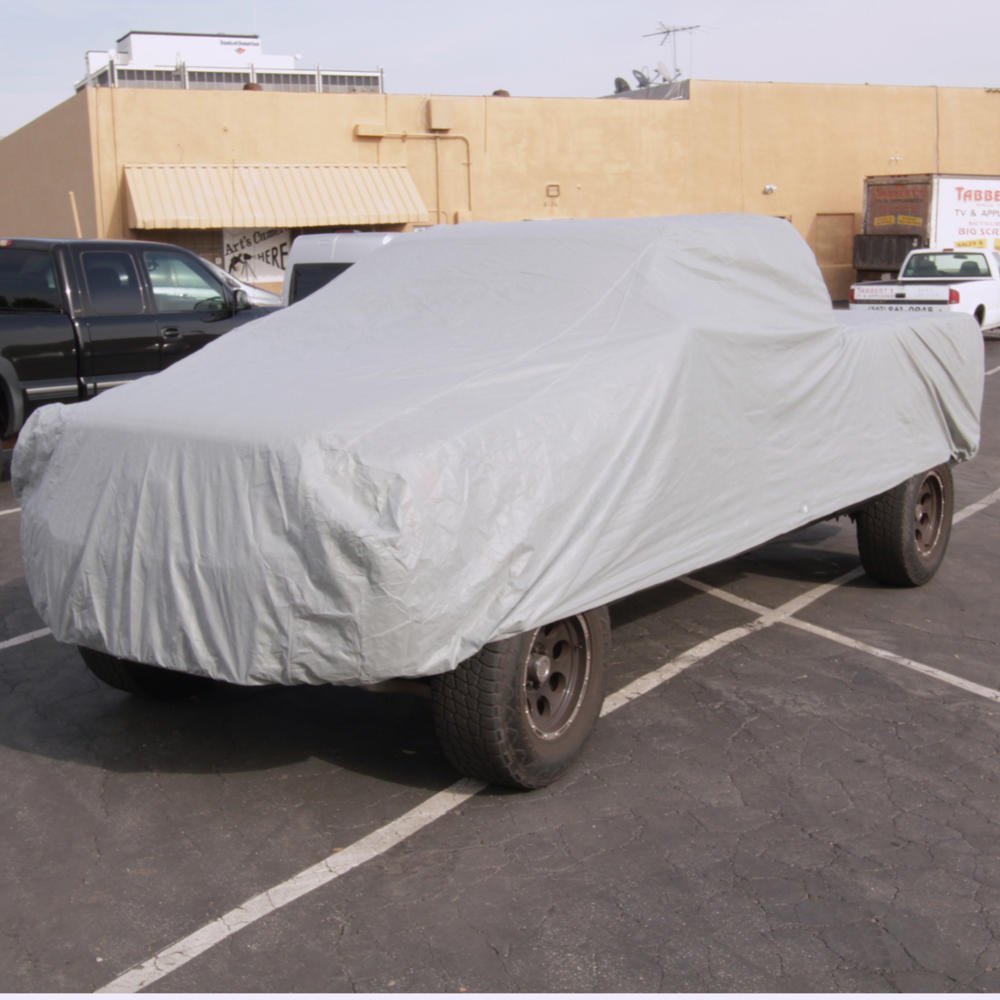 motor-trend-outdoor-premium-truck-cover-all-weather-waterproof-protection-fits-t image 2