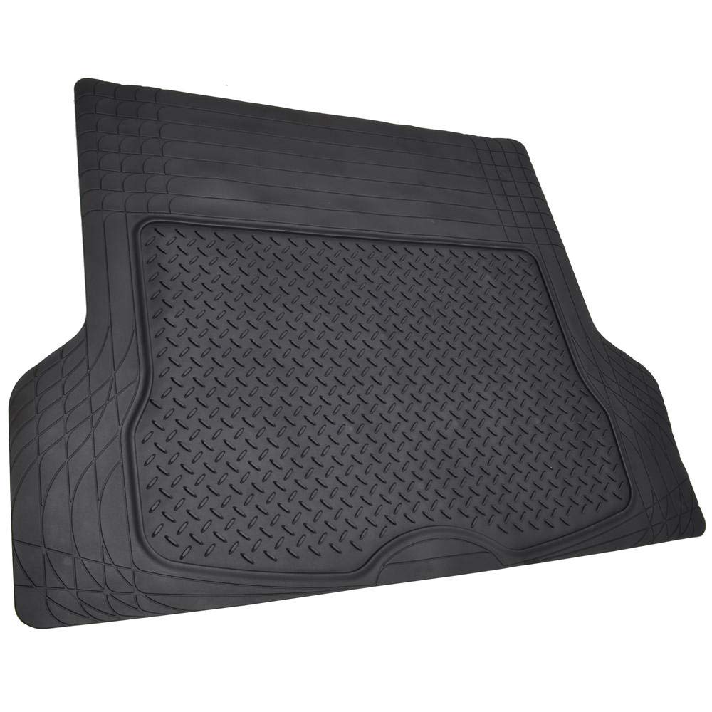 bdk-cat-camt-9014-4-piece-deep-dish-rubber-floor-mats-with-trunk-liner image 8