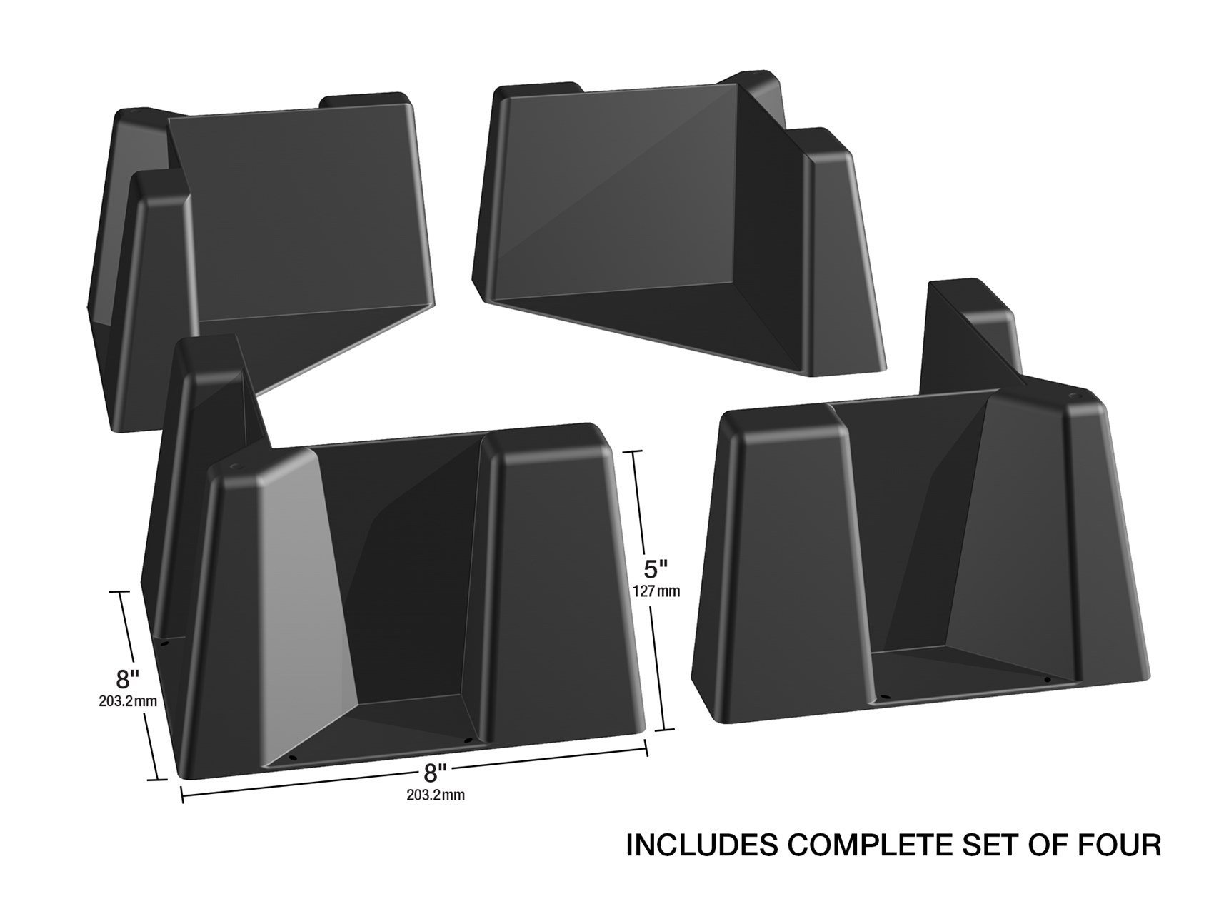 weathertech-cargotech-trunk-organizer-cargo-containment-system-4-corner-pieces image 2