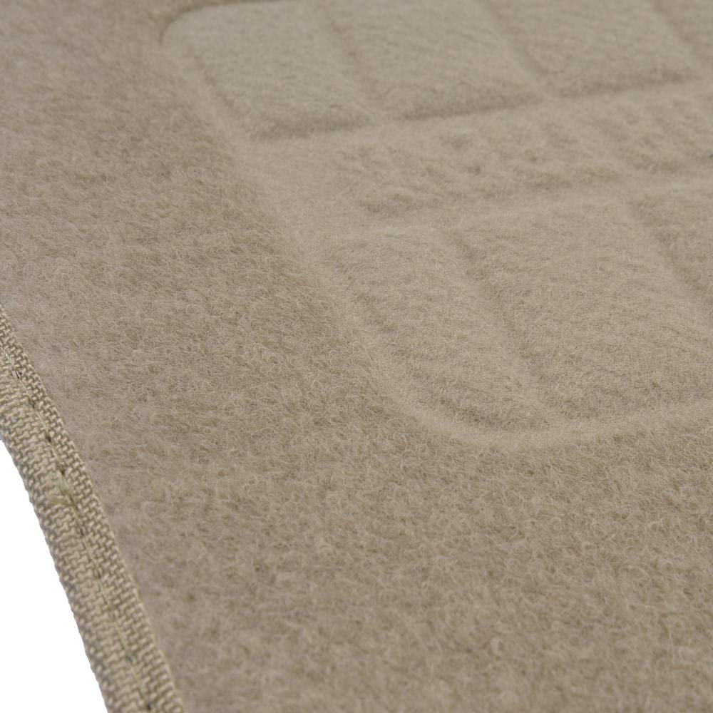 bdk-carpet-floor-mats-universal-fit-for-cars-suvs-vans-trucks-beige-4-piece-set image 8