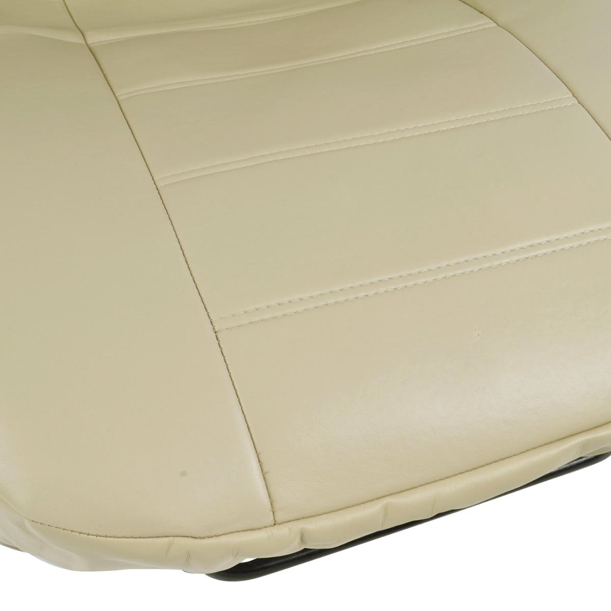bdk-exquisite-pu-leather-seat-covers-for-toyota-corolla-front-pair-beige image 6